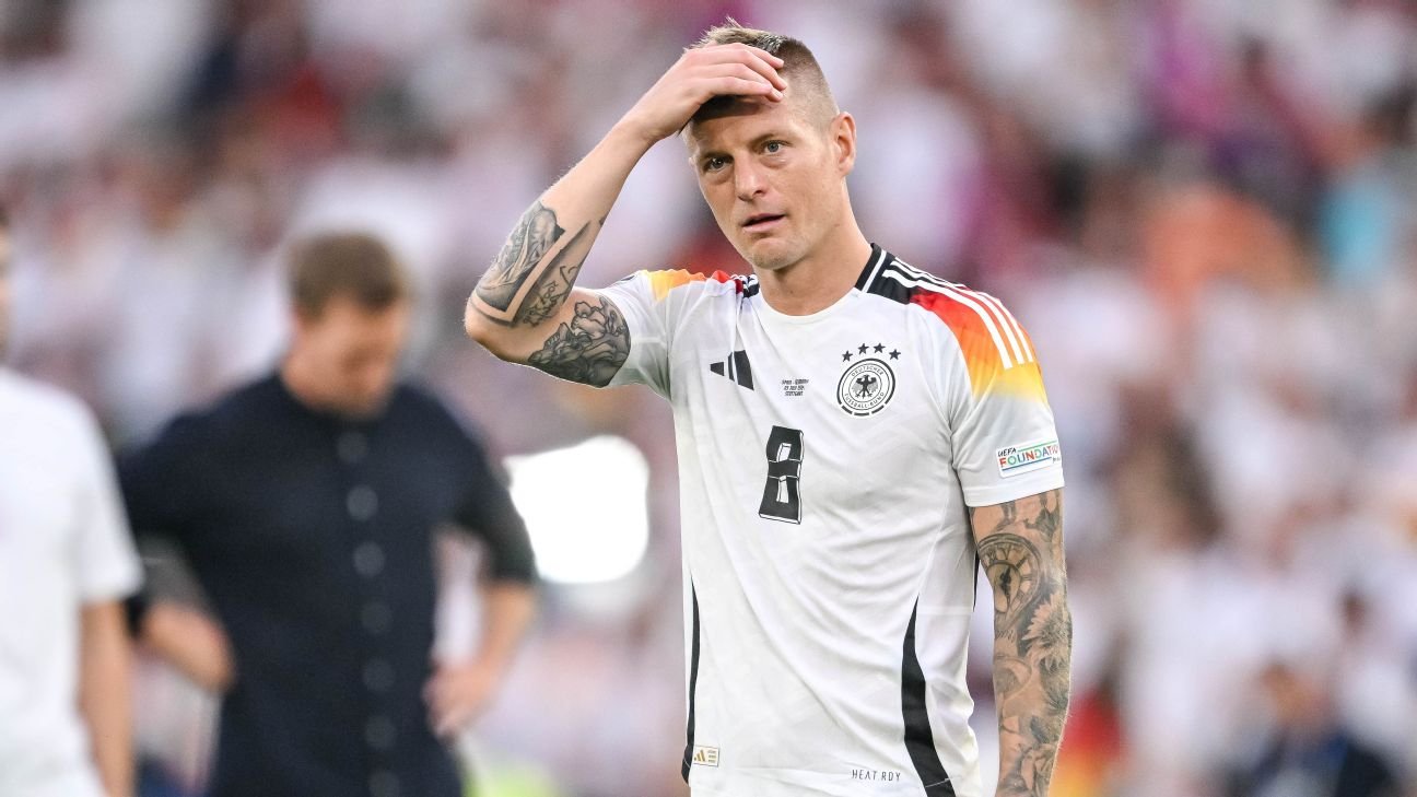 Kroos retires as Germany Euro dream ‘shattered’